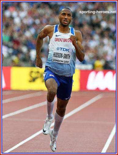 Matthew HUDSON-SMITH - Great Britain & N.I. - 2017 World Championships 4x400m bronze medal.