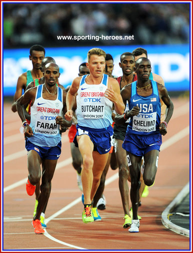 Andrew BUTCHART - Great Britain & N.I. - Finallist in 5,000m at 2017 World Championships.