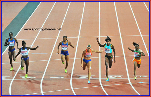 Dina ASHER-SMITH - Great Britain & N.I. - Silver 4x100m & 4th in 200m 2017 World Championships.