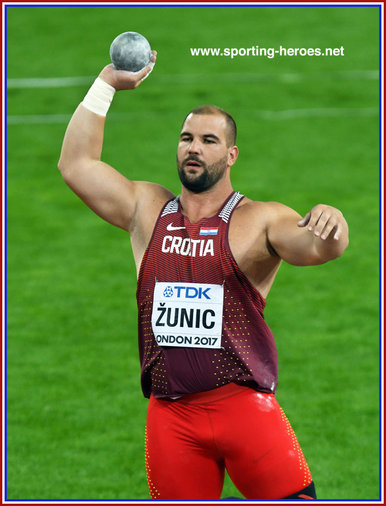 Stripe ZUNIC - Croatia  - 3rd at 2017 World Championships.