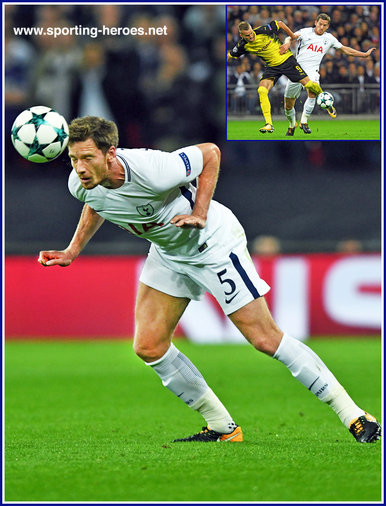 Jan Vertonghen - Tottenham Hotspur - 2017/18 Champions League.