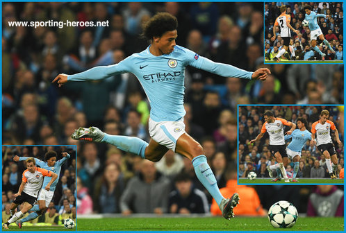 Leroy SANE - Manchester City - 2017/18 Champions League.