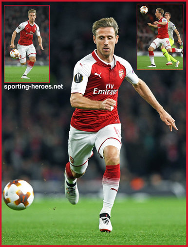 Nacho MONREAL - Arsenal FC - 2017/18 Europa League.