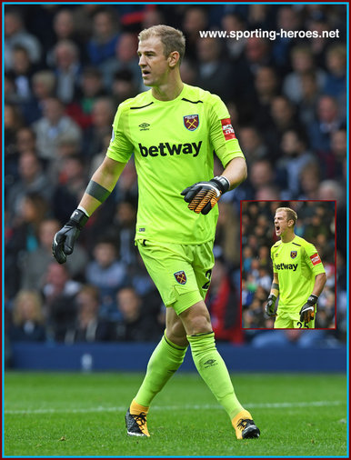 Joe Hart - West Ham United - Premier League Appearances