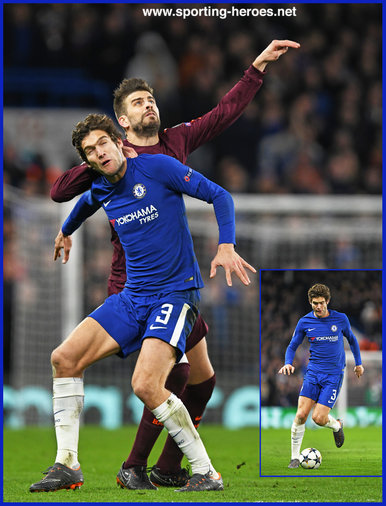Marcos ALONSO - Chelsea FC - 2017/18 Champions League.