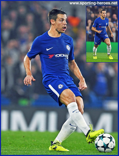 Cesar AZPILICUETA - Chelsea FC - 2017/18 Champions League.