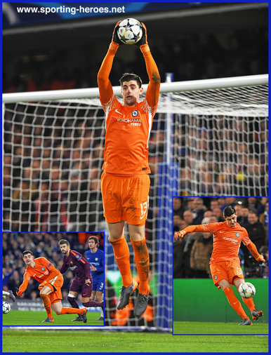 Thibaut COURTOIS - Chelsea FC - 2017/18 Champions League.