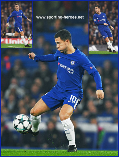 Eden HAZARD - Chelsea FC - 2017/18 Champions League.