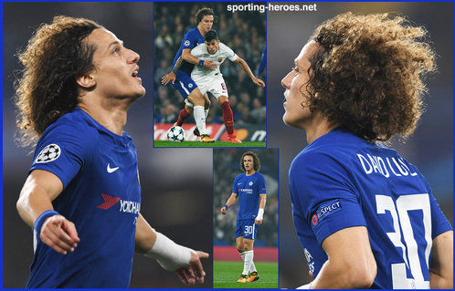 David Luiz - Chelsea FC - 2017/18 Champions League.