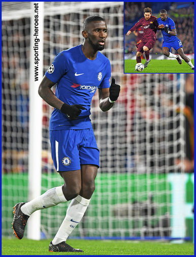 Antonio  RUDIGER - Chelsea FC - 2017/18 Champions League.