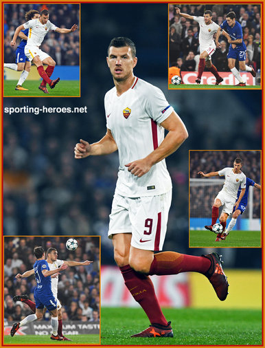 Edin Dzeko - Roma  (AS Roma) - 2017/18 Champions League.