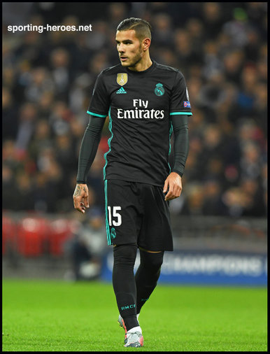 Theo HERNANDEZ - Real Madrid - 2017/18 Champions League. Group H.