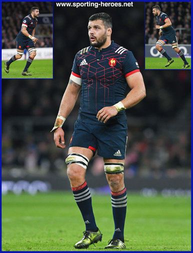 Damien  CHOULY - France - International Rugby Union Caps.