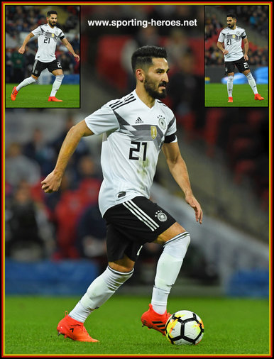 Ilkay GUNDOGAN - Germany - 2018 World Cup Qualifying games.
