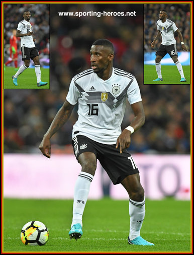 Antonio  RUDIGER - Germany - 2018 World Cup Qualifying games.