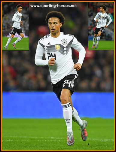 Leroy SANE - Germany - 2018 World Cup Qualifying games.