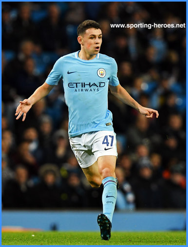 Phil FODEN - Manchester City - 2017/18 Champions League.