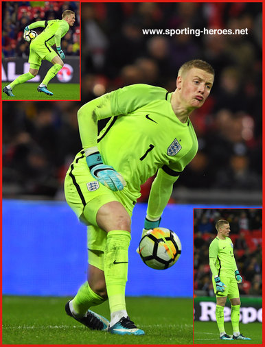 Jordan PICKFORD - England - 2017 Autumn Internationals at Wembley.