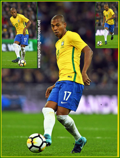 Fernandinho - Brazil - 2018 FIFA World Cup Qualifying Games.
