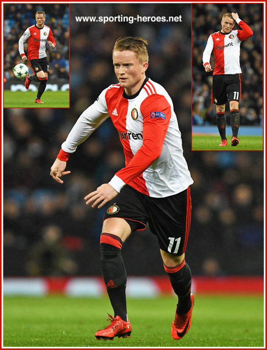 Sam LARSSON - 2017/18 Champions League. - Feyenoord