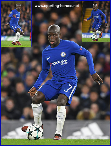 N'Golo KANTE - Chelsea FC - 2017/18 Champions League.