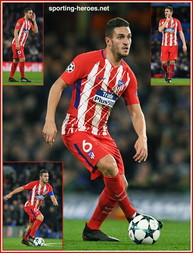 KOKE - Atletico Madrid - 2017/18 Champions League.