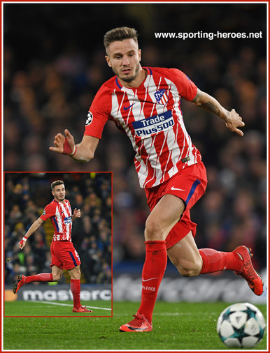 Saul NIGUEZ - Atletico Madrid - 2017/18 Champions League.
