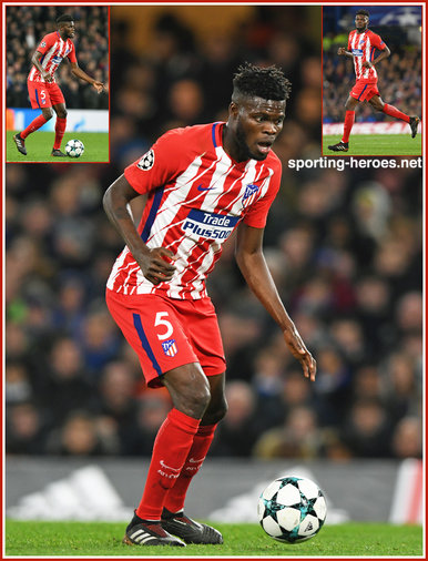 Thomas PARTEY - Atletico Madrid - 2017/18 Champions League.