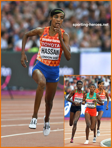 Sifan HASSAN - Bronze medal in 5,000m 2017 World Championships.