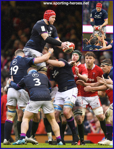 Grant GILCHRIST - Scotland - International Rugby Union Caps.