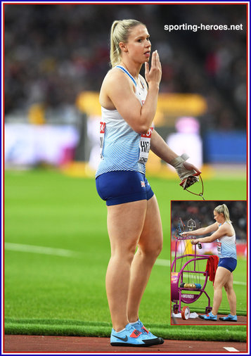Sophie HITCHON - Great Britain & N.I. - 7th at 2017 World Championships, 2016 Olympic bronze.