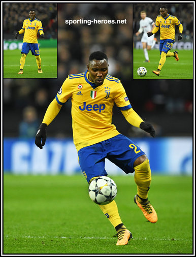 Kwadwo Asamoah - Juventus - 2017- 2018 Champions League. Knock out games.