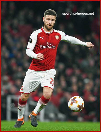 Shkodran MUSTAFI - Arsenal FC - 2017-2018 Europa League.