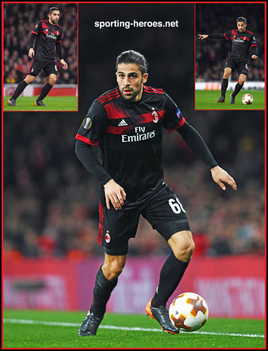 Ricardo RODRIGUEZ - Milan - 2017-2018 Europa League.