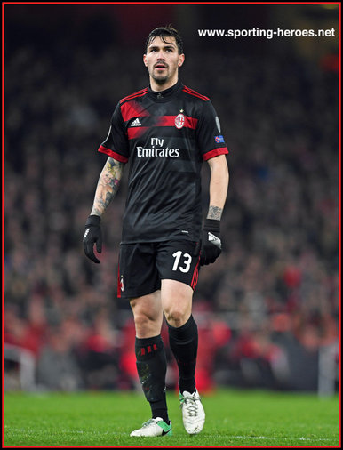Alessio ROMAGNOLI - Milan - 2017/18 Champions League. Knock out games.