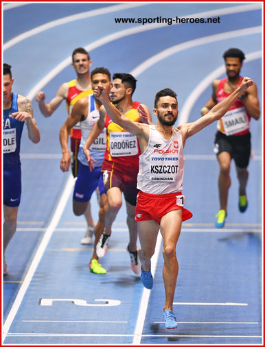 Adam Kszczot - Poland - 2018 World Indoor 800m Champion.