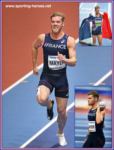 Kevin MAYER - France - 2018 World Indoor Champion.