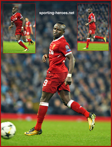 Sadio  MANE - Liverpool FC - 2017/18 Champions League. Knock out games.