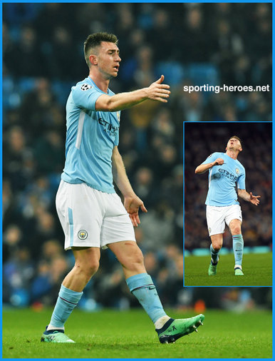 Aymeric LAPORTE - Manchester City - 2017/18 Champions League. Knock out games.