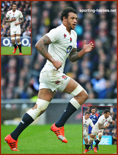 Courtney Lawes - England - International Rugby Caps 2009 - 2015