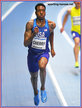 Michael CHERRY - U.S.A. - Silver medal in 400m at 2018 World Indoor Championship.