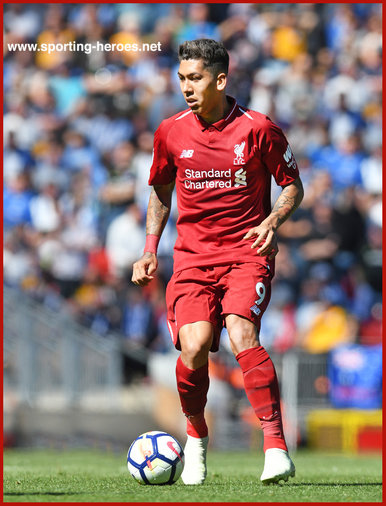 Roberto FIRMINO - Liverpool FC - 2018 & 2022 Champions League finalist.