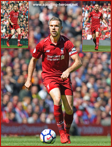 Jordan Henderson - Liverpool FC - 2018 & 2022 Champions League finalist.