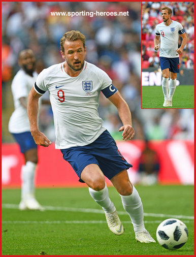 Harry KANE - England - 2018 FIFA World Cup games.