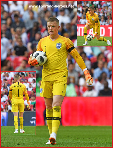 Jordan PICKFORD - England - 2018 FIFA World Cup games.