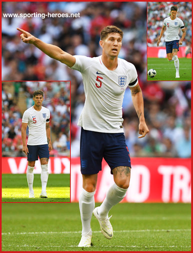 John STONES - England - 2018 FIFA World Cup games.