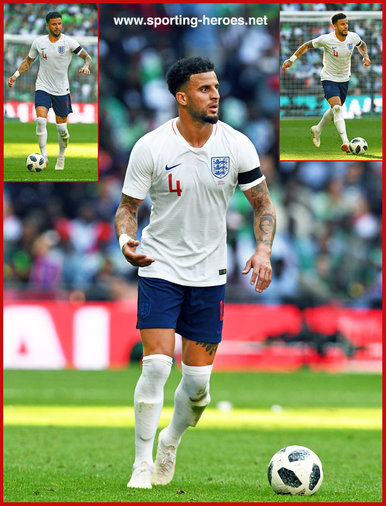 Kyle Walker - England - 2018 FIFA World Cup games.