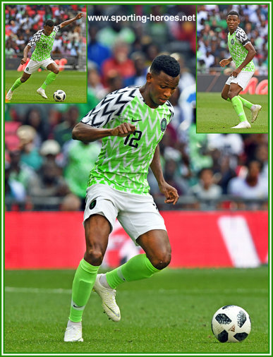 Shehu ABDULLAHI - Nigeria - 2018 FIFA World Cup games.