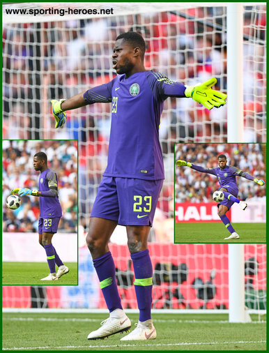 Francis UZOHO - Nigeria - 2018 FIFA World Cup games.