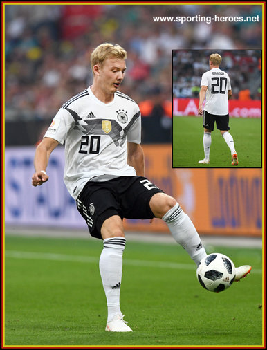 Julian BRANDT - Germany - 2018 FIFA World Cup games.